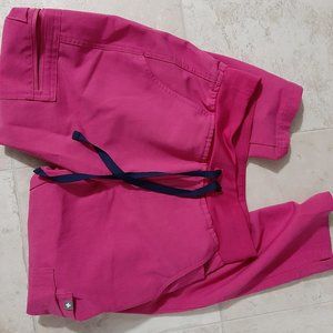 Figs Electric Orchid High Waisted XS Petite Yola Pants